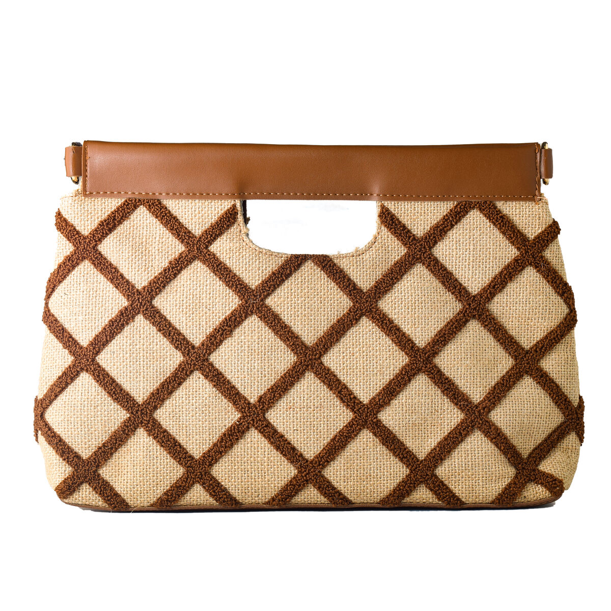 Damväska Laura Ashley VALETTA-QUILTED-TAN Brun 30 x 20 x 9 cm - 3