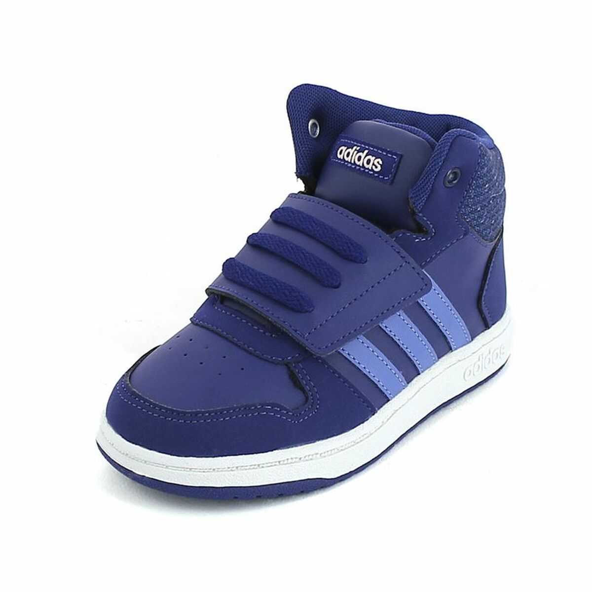 Sportskor för barn Adidas Sportswear adidas Hoops Mid 2.0 Mörkblå - 3