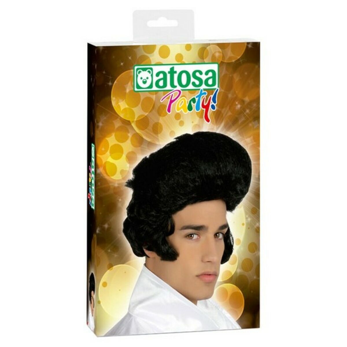 Peruk Elvis 43627 Mörk - 2