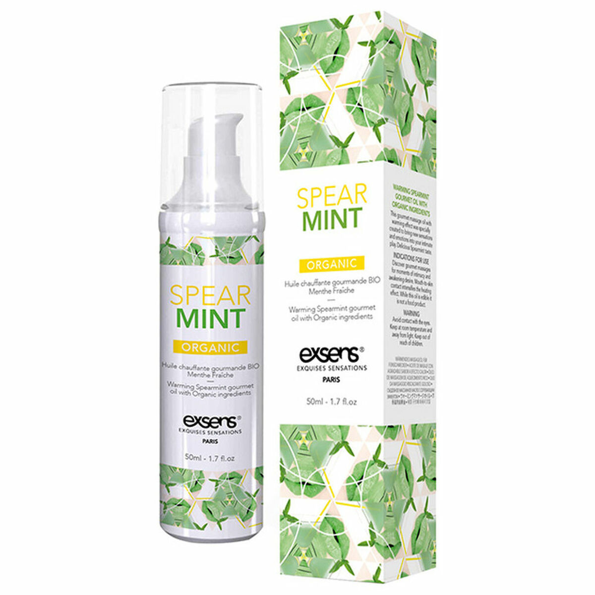 Erotisk Massageolja Exsens Mint Mint (50 ml) - 2