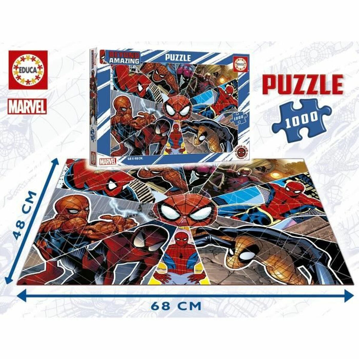 Pussel Spider-Man Beyond Amazing 1000 Delar - 2