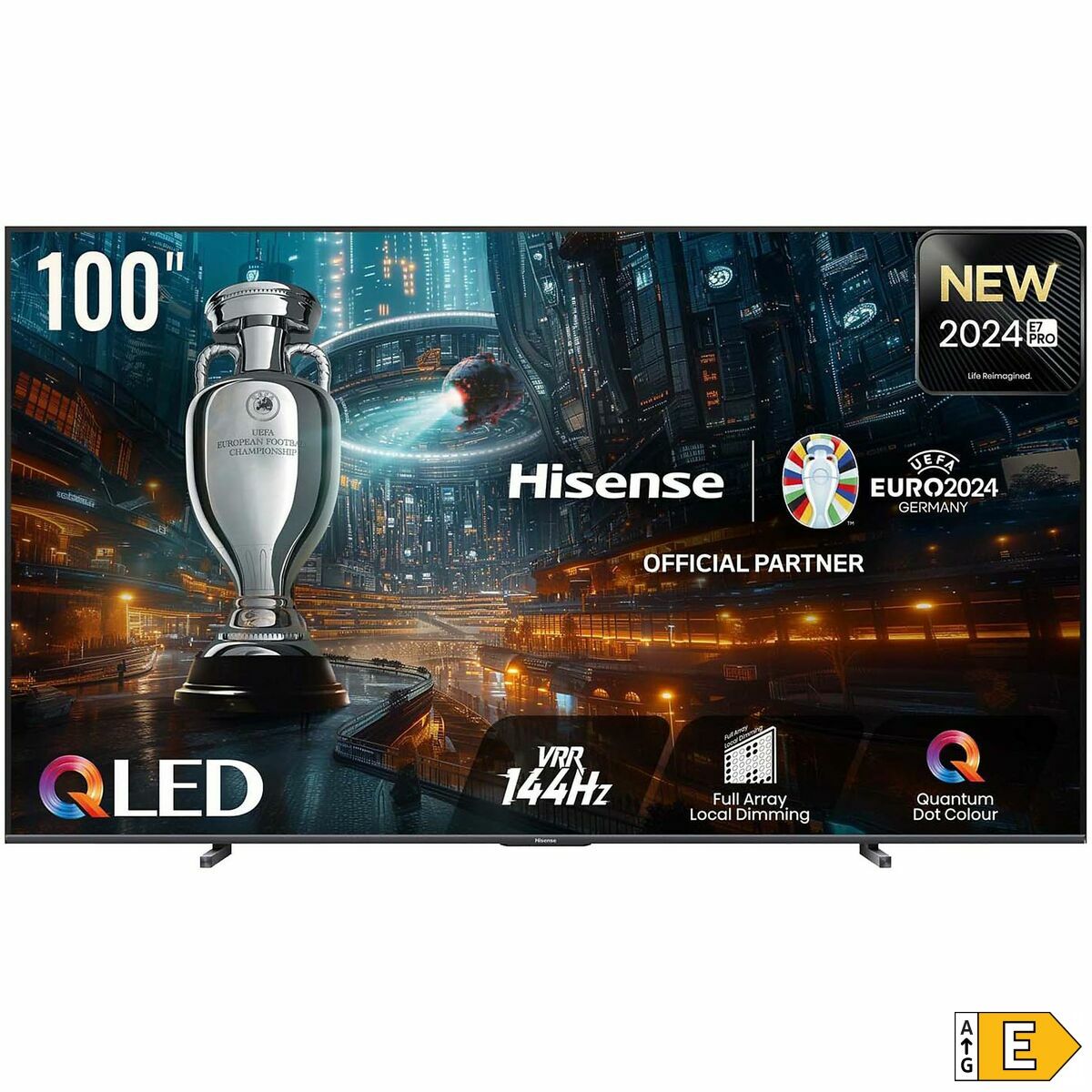 Smart TV Hisense 100E7NQ PRO 100 100" 4K Ultra HD HDR D-LED QLED - 2