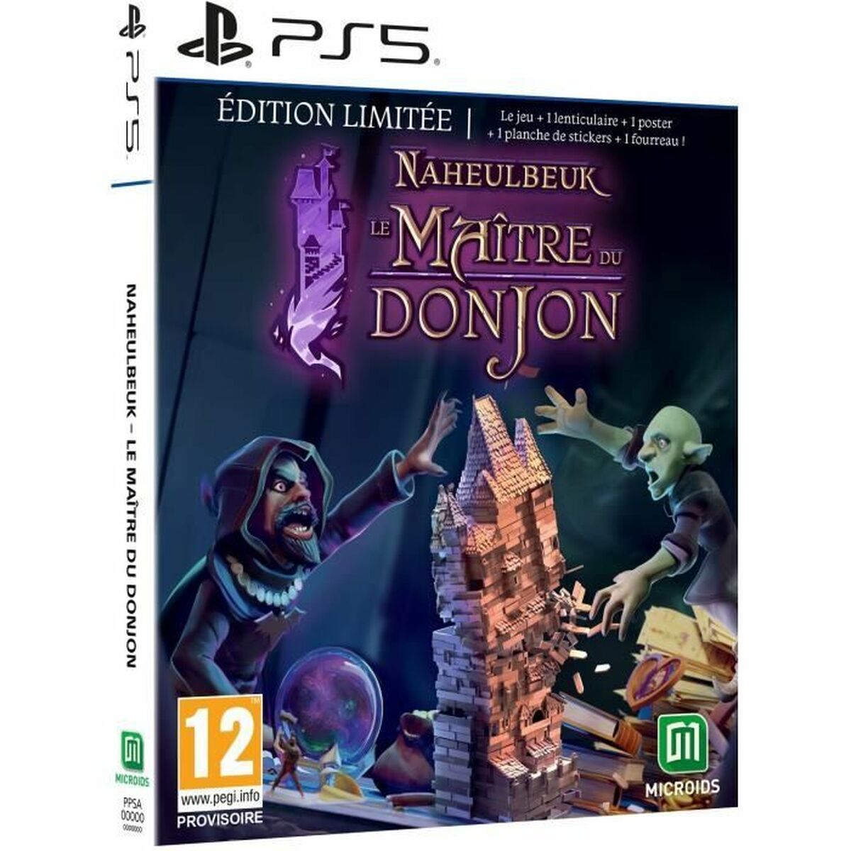 PlayStation 5 Videospel Microids Naheulbeuk : Le Maitre Du Donjon