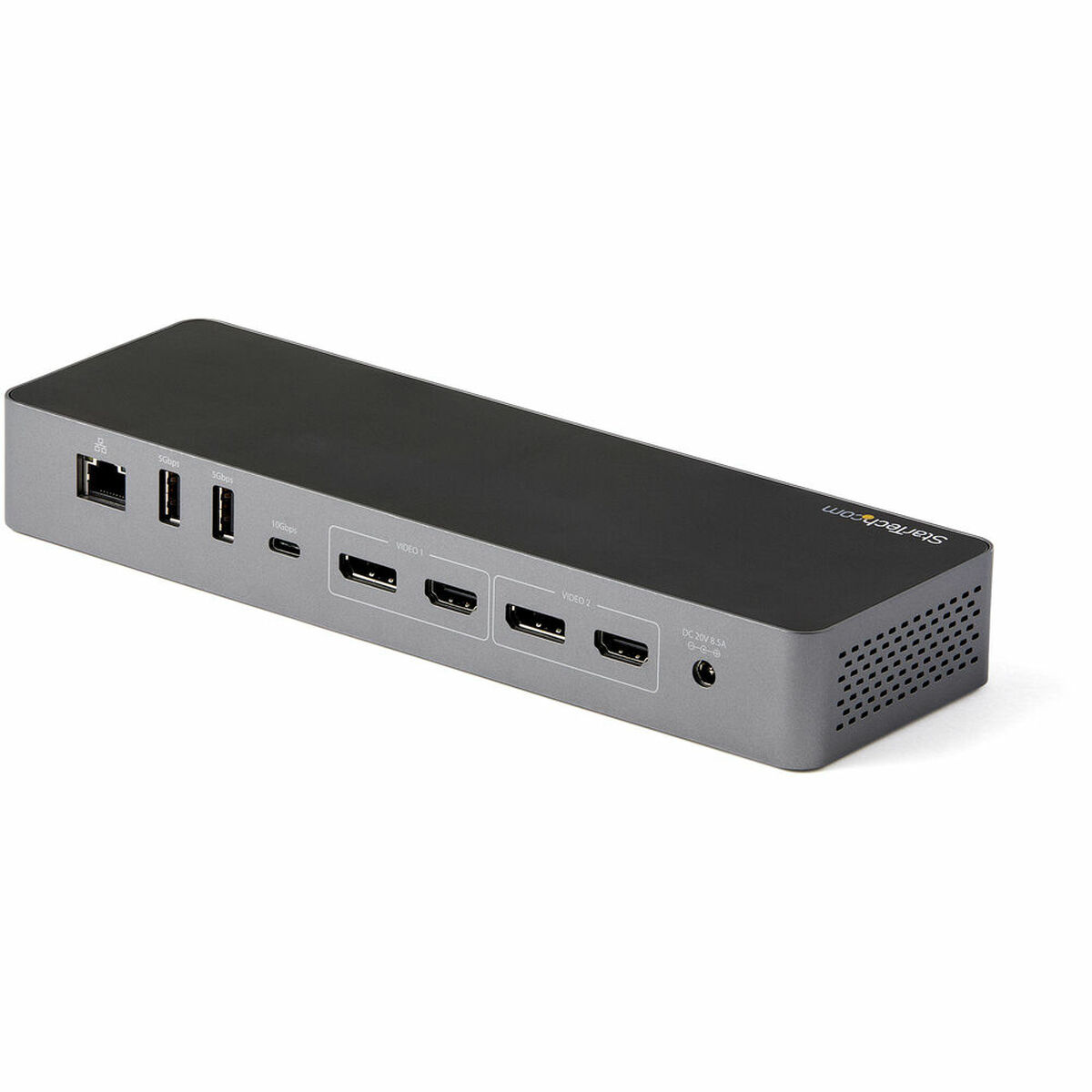 Dockstation Startech TB3CDK2DHUE Grå Svart