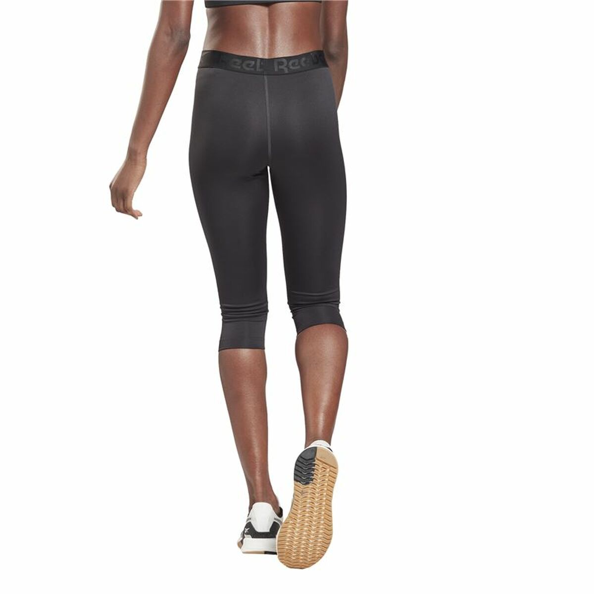 Sport-leggings, Dam Reebok Capri Night Svart - 5