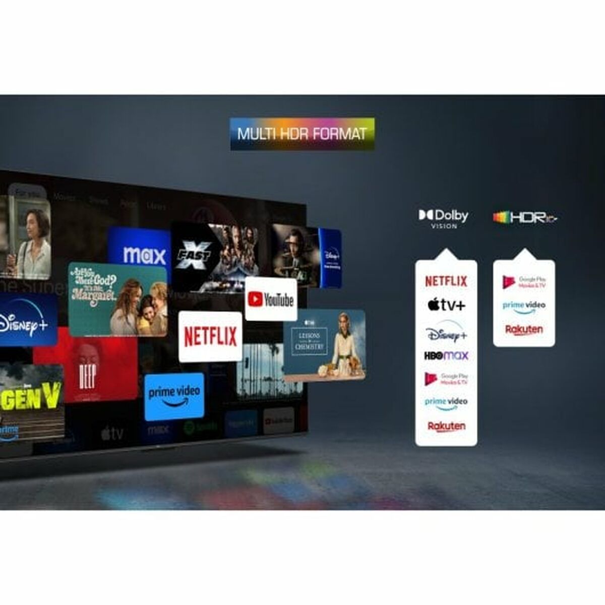 Smart TV TCL 50C655       50 50" 4K Ultra HD LED HDR D-LED QLED - 7