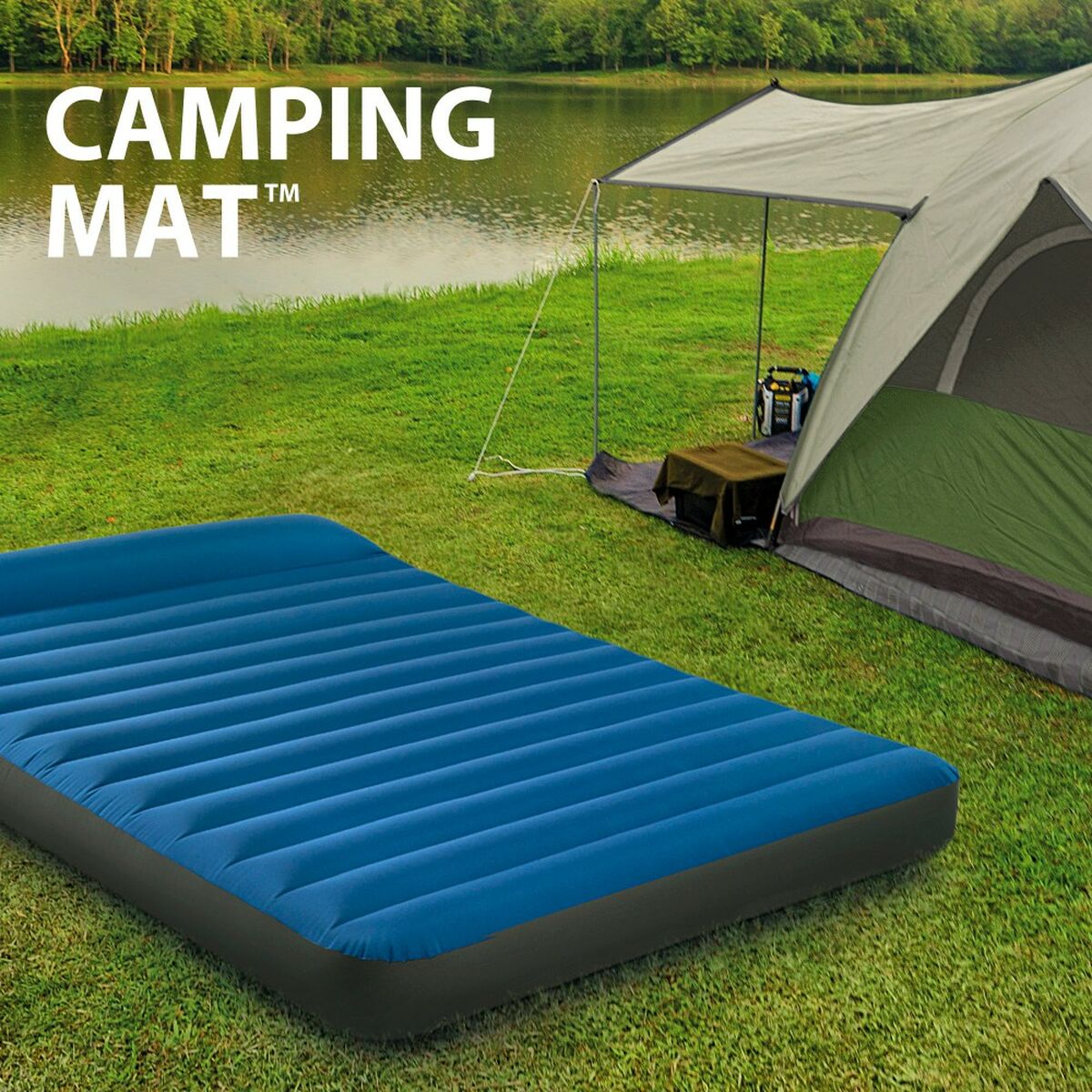 Luftmadrass Intex 99 x 22 x 191 cm (4 antal) - 10