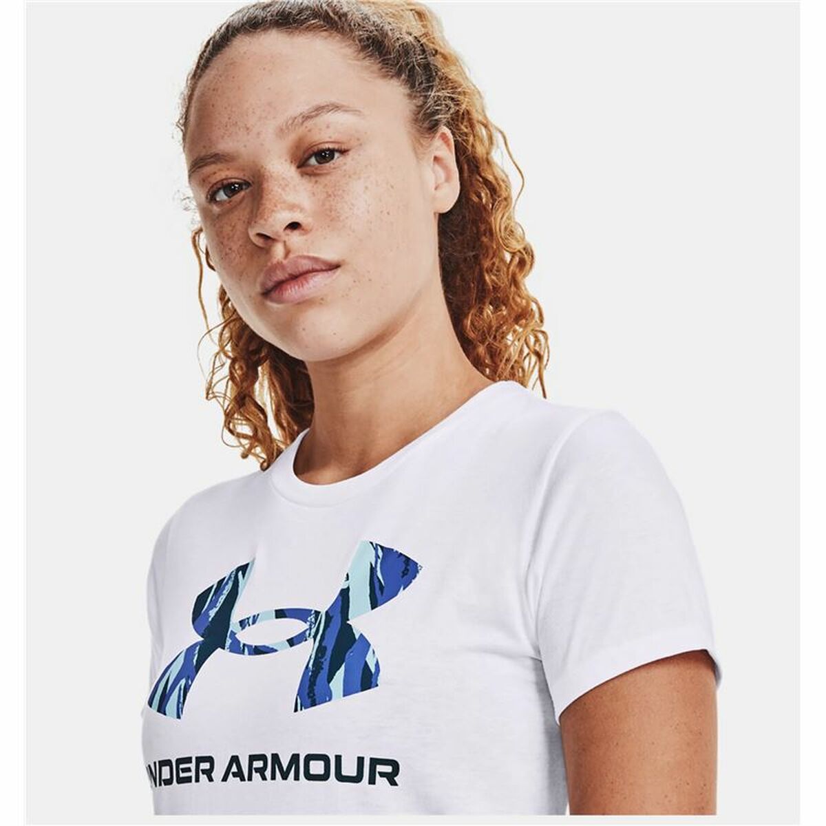 T-shirt med kortärm Dam Under Armour Graphic Vit - 5