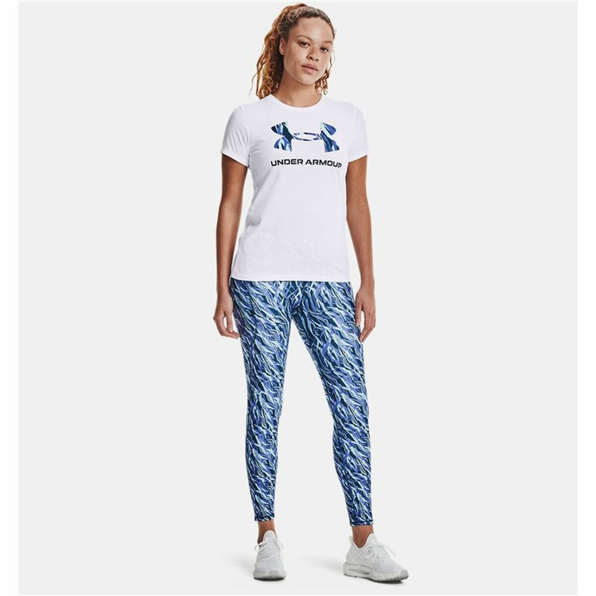 T-shirt med kortärm Dam Under Armour Graphic Vit - 3