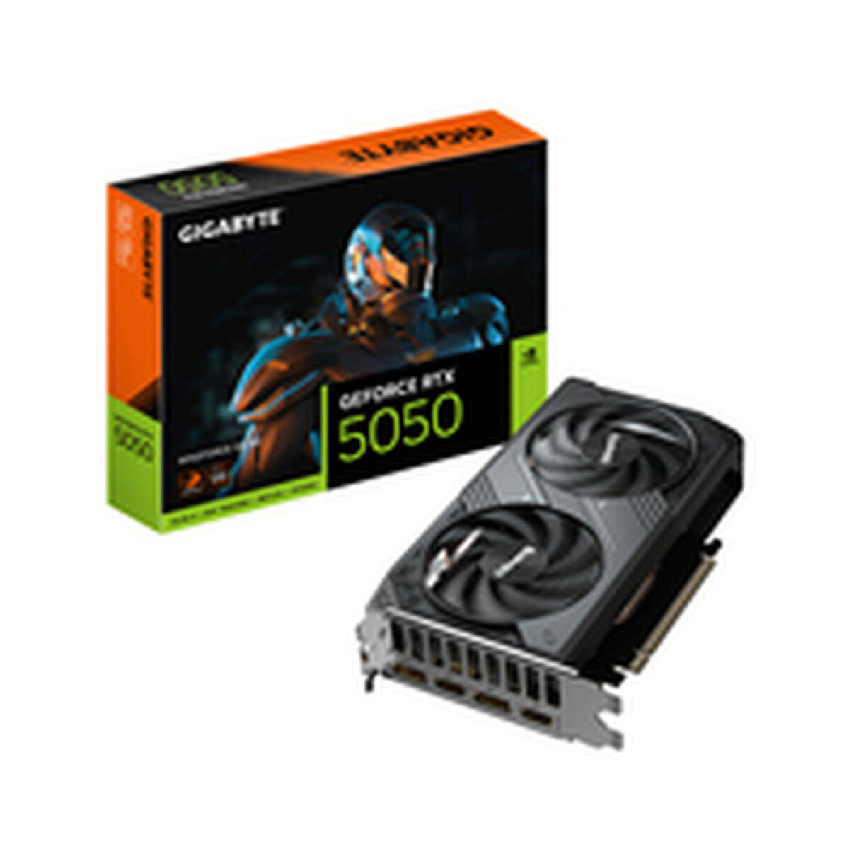 Grafikkort Gigabyte GV-N5050WF2OC-8GD GEFORCE RTX 5050 8 GB GDDR6