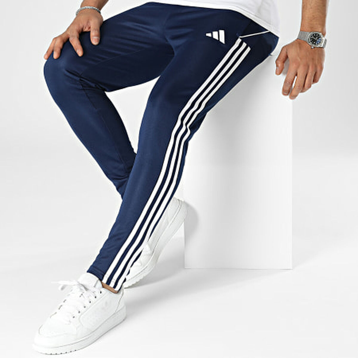 Träningsbyxor Adidas TIRO23 L TR PNT HS3492 Marinblå Män - 2
