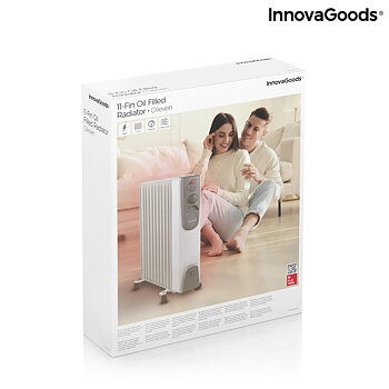 Oljeelement Oileven InnovaGoods 2500 W (11 ribbor)