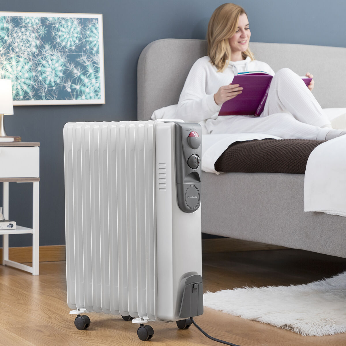 Oljeelement Oileven InnovaGoods 2500 W (11 ribbor) - 24