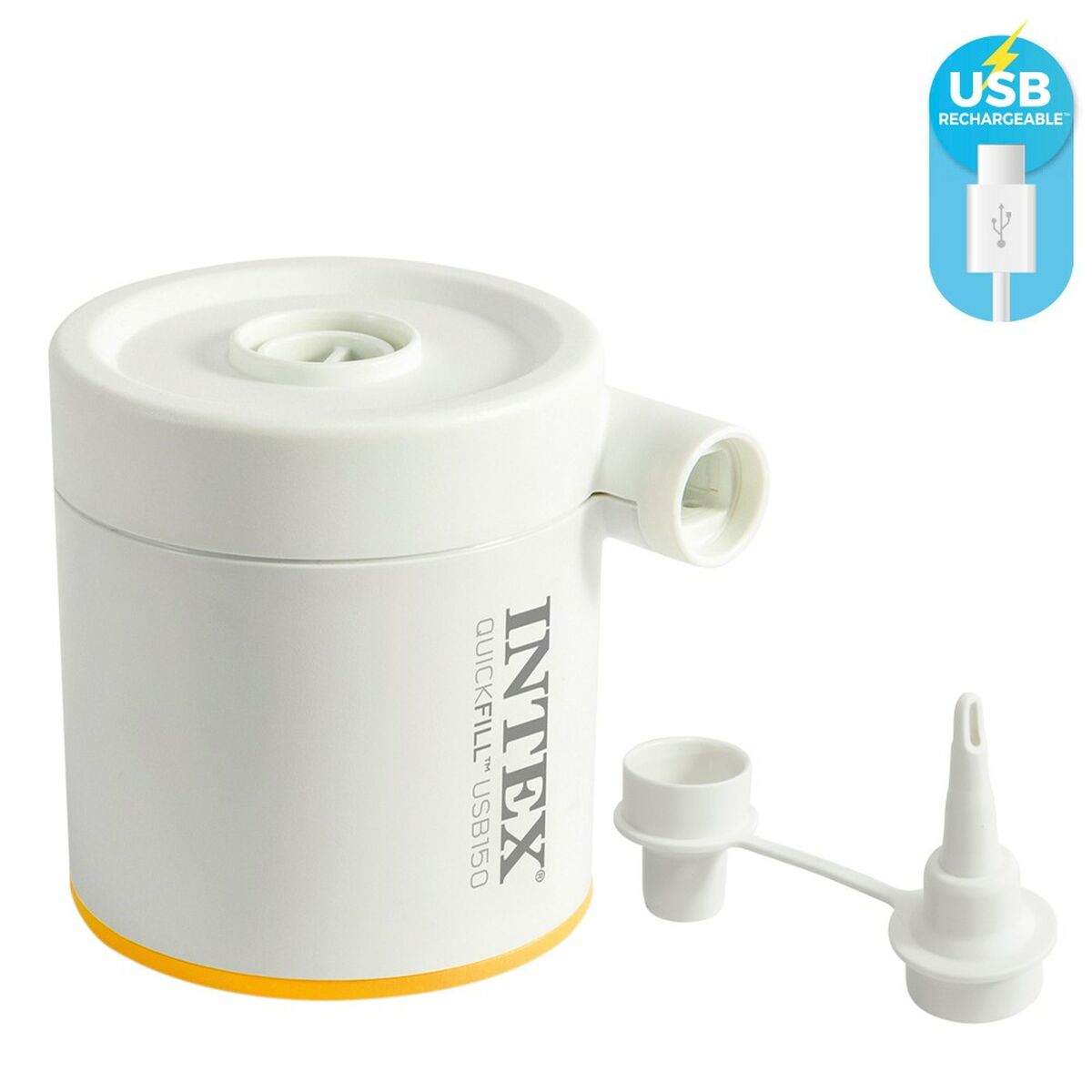 Luftmadrass Intex 137 x 22 x 191 cm (3 antal) - 4