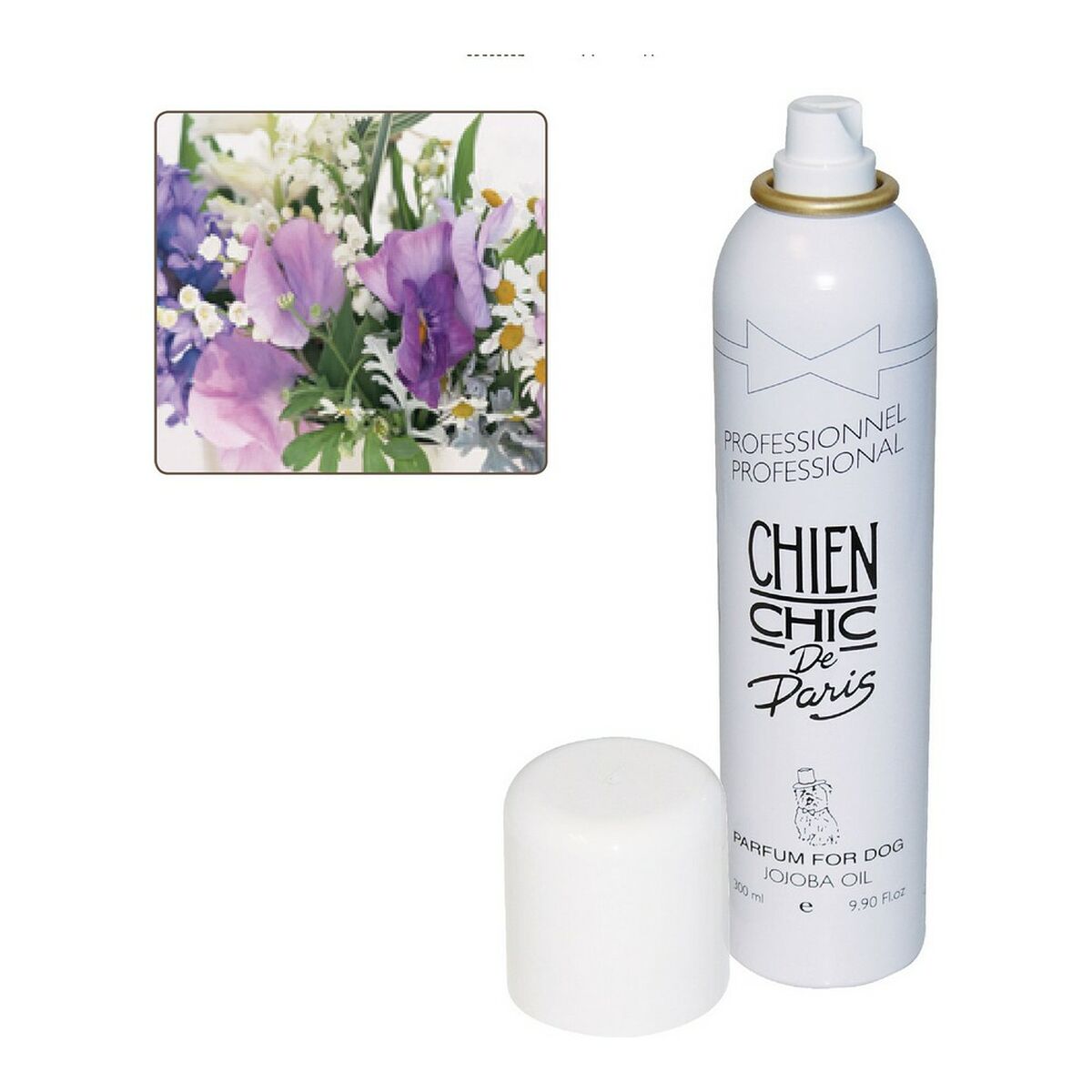 Husdjursparfym Chien Chic Blommig Hund Spray (300 ml) - 3