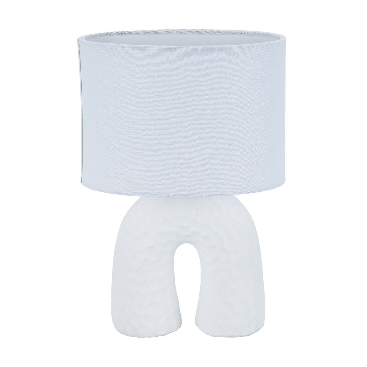 Bordslampa Versa Vit Keramik 18 x 28 cm
