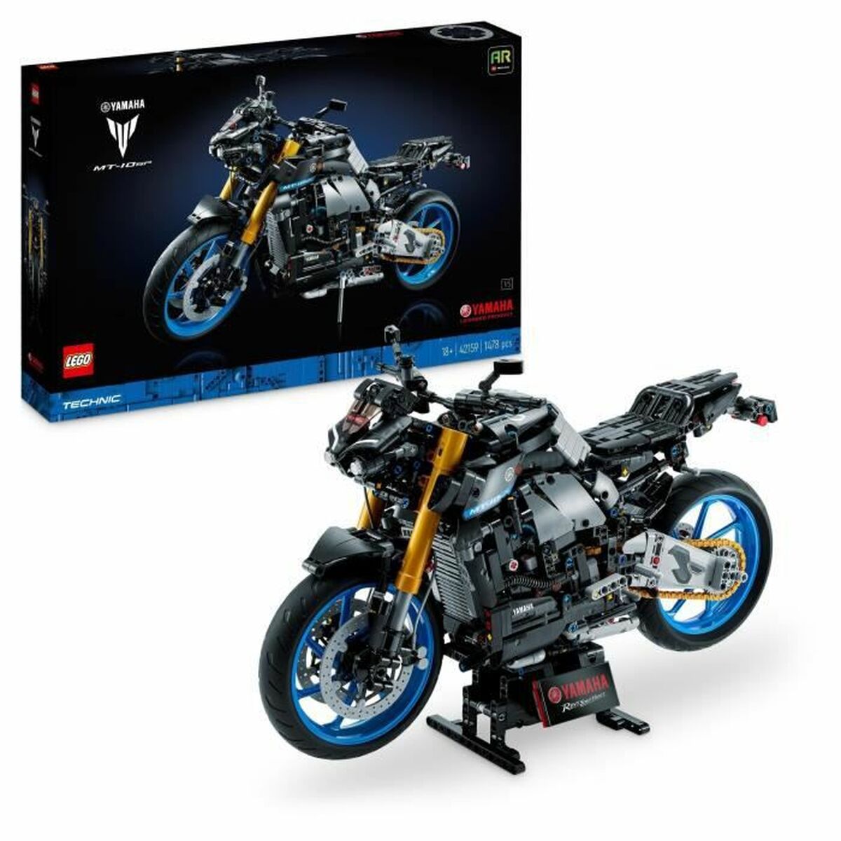 Byggsats Lego Yamaha MT10 SP 1478 Delar Motorcykel - 6