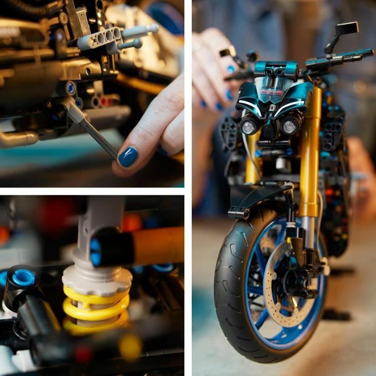Byggsats Lego Yamaha MT10 SP 1478 Delar Motorcykel - 3