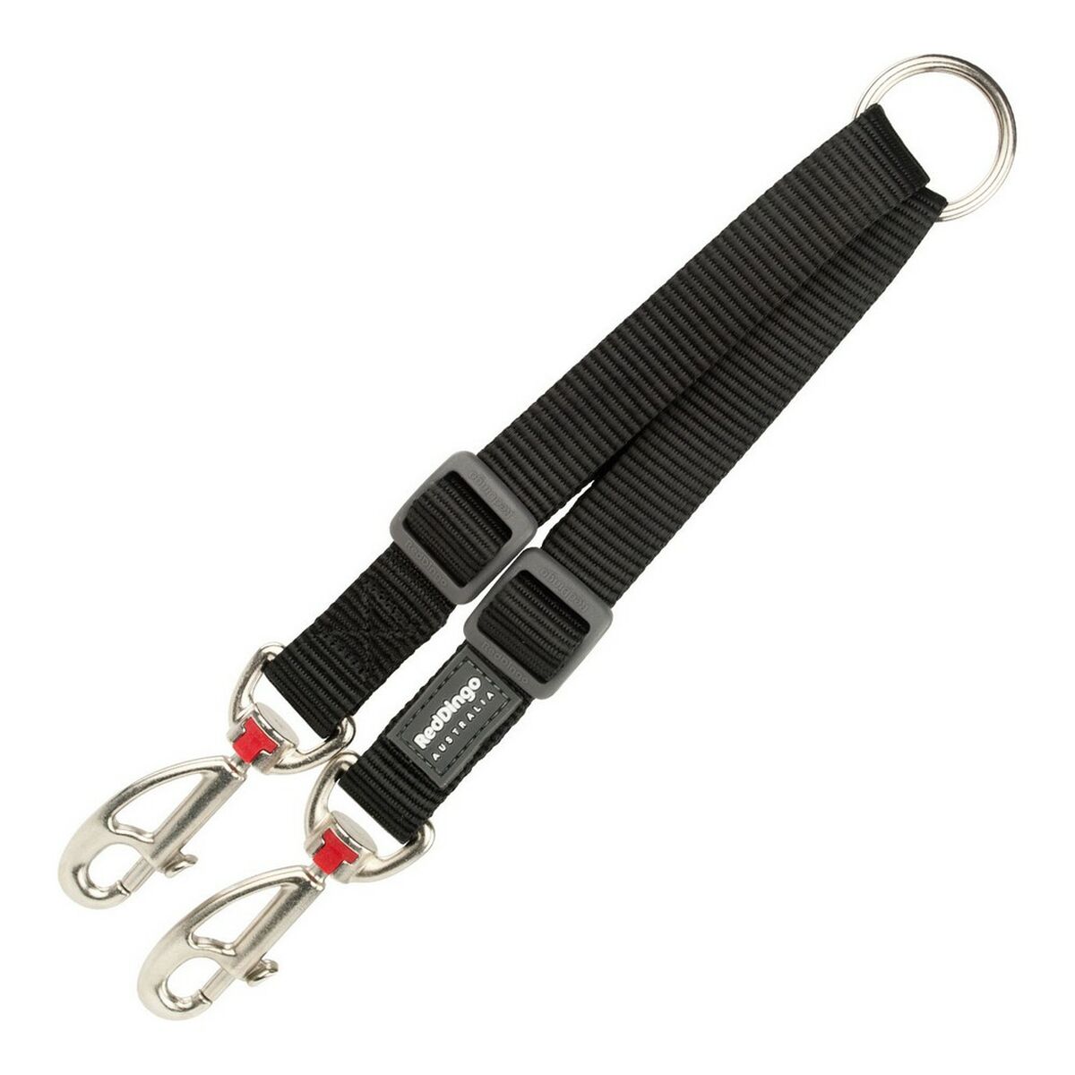 Koppling för 2-hundsledning Red Dingo Svart black (2 x 25-34 cm) - 2