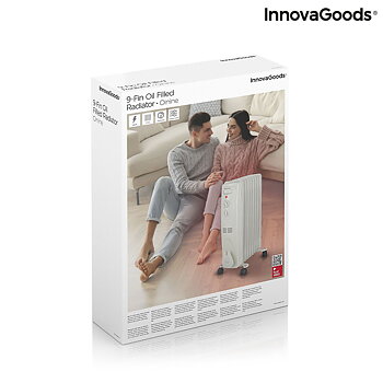 Oljeelement Oinine InnovaGoods 2000 W (9 ribbor)