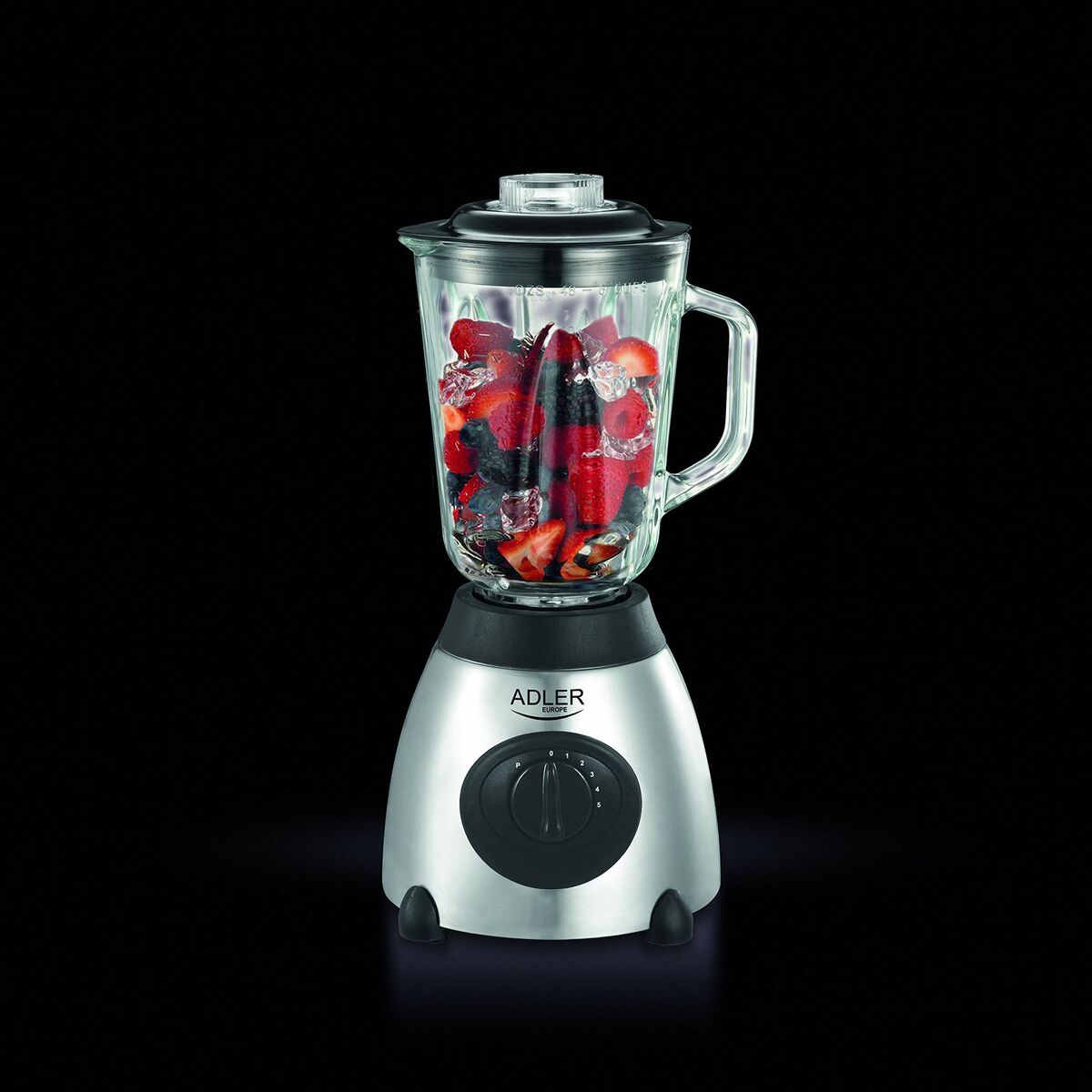 Glasmixer Adler AD 4070 Svart Multicolour 800 W 600 W 1,5 L - 2
