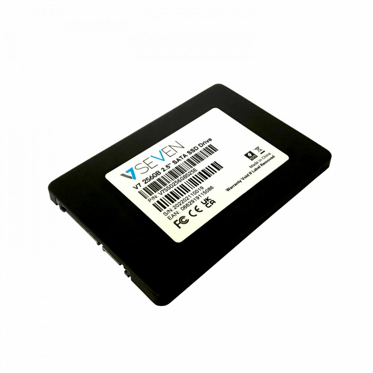 Hårddisk V7 V7SSD256GBS25E 256 GB SSD - 3