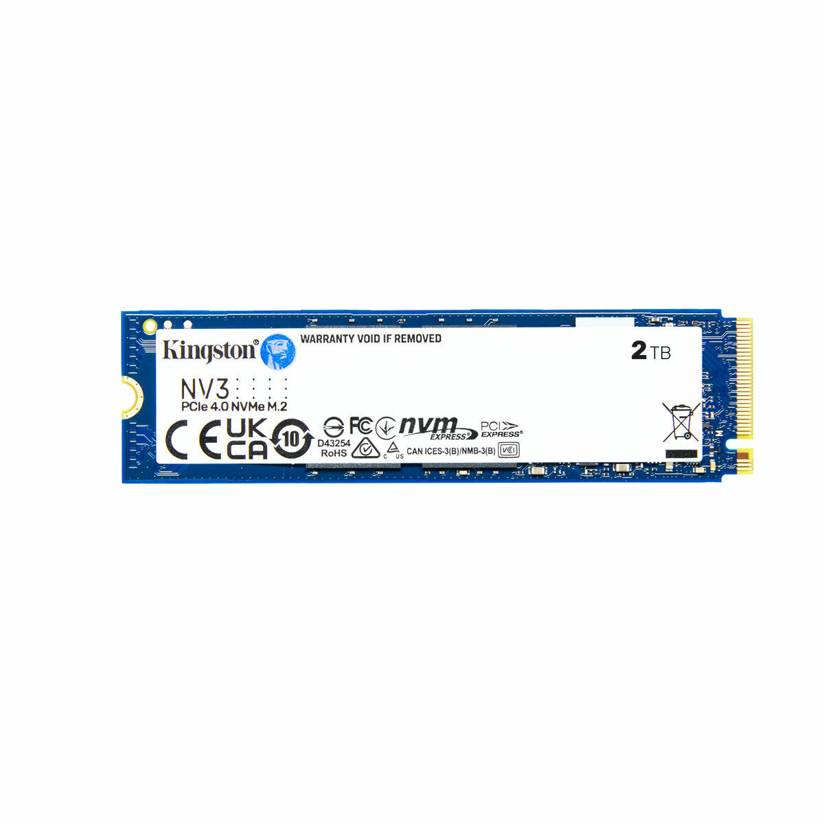 Hårddisk Kingston NV3 2 TB SSD - 2