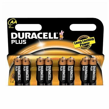 Alkaliska Batterier DURACELL LR06 LR6 AA 1.5V (8 pcs)