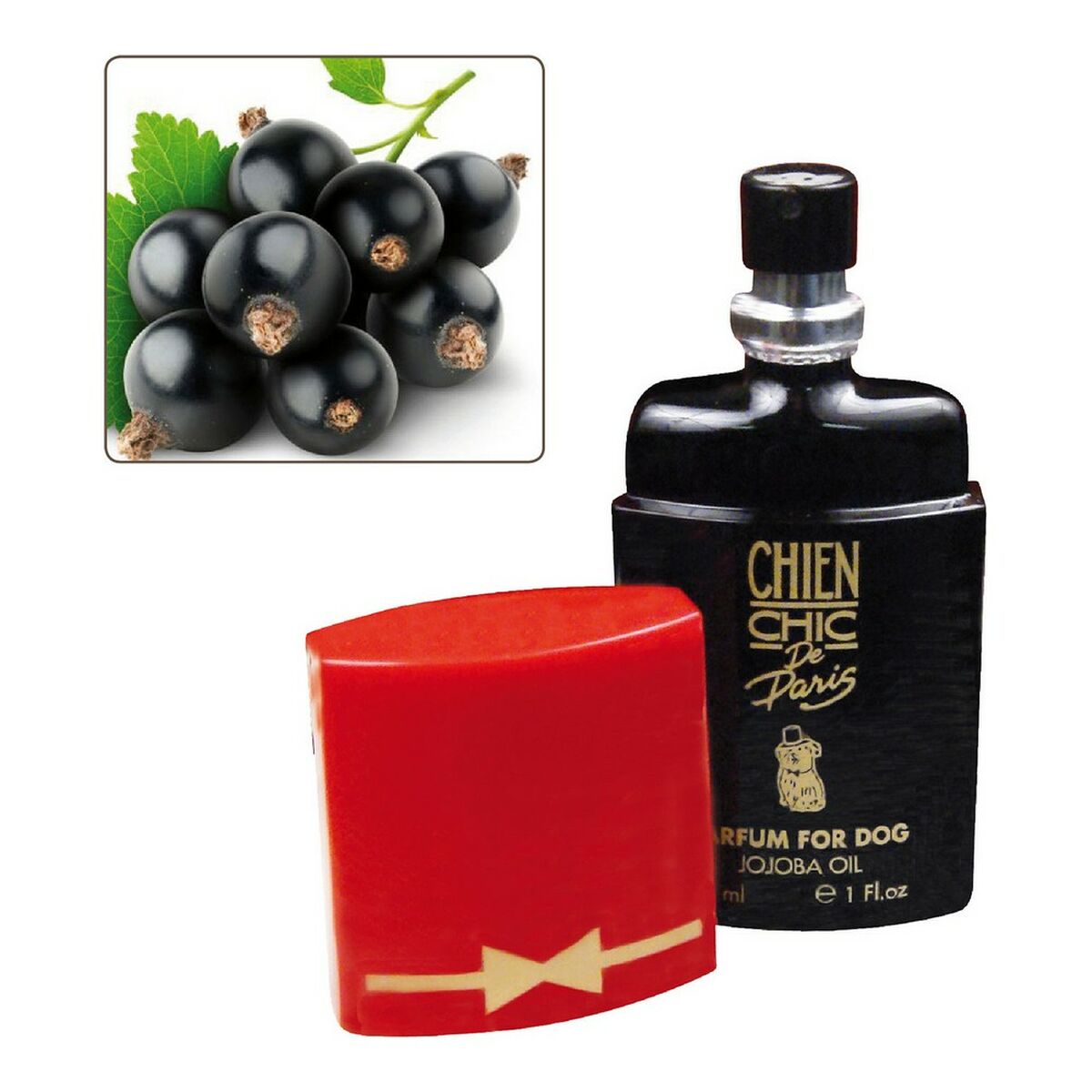 Husdjursparfym Chien Chic Hund Vinbär (30 ml) - 2