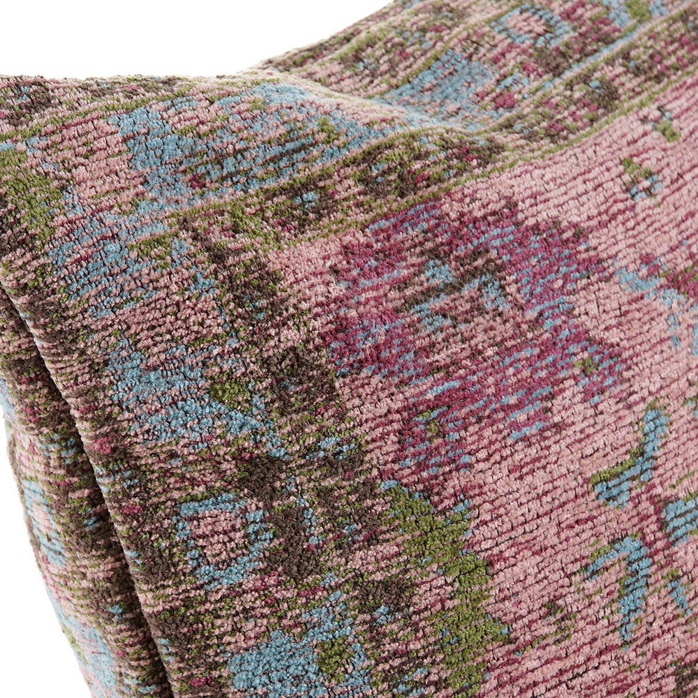 Kudde DKD Home Decor 8424001832422 Grön Lila Ljusrosa Fyrkantig Arab 45 x 12 x 45 cm - 3