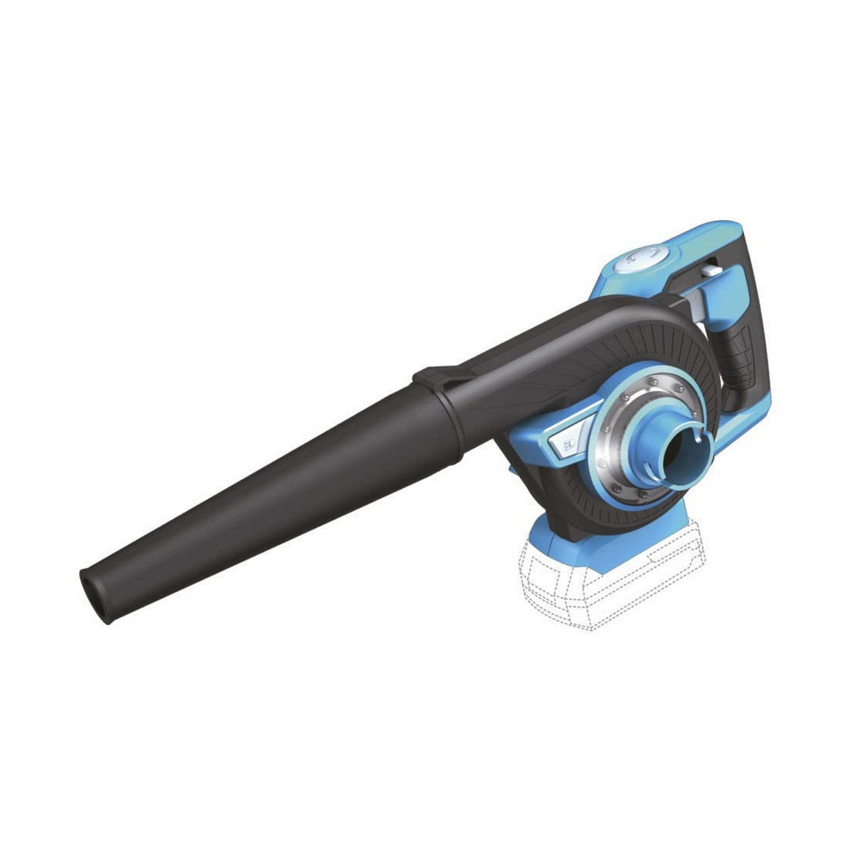 Blås Koma Tools Pro Series 20 V Utsug - 2