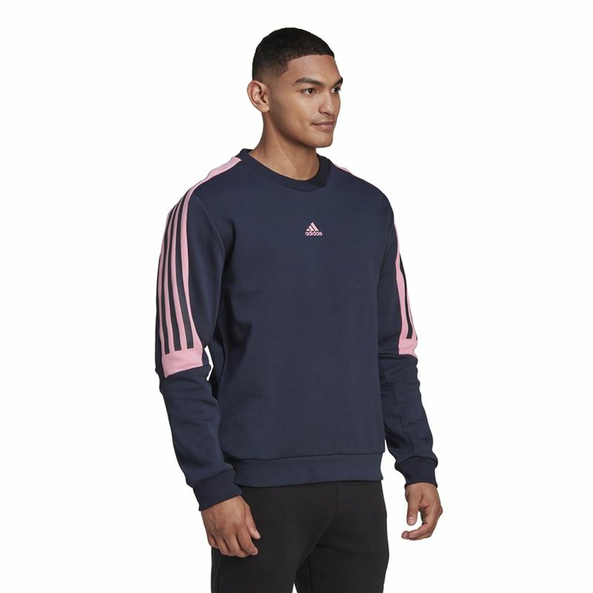 Tröja utan huva Herr Adidas Future Icons 3 Marinblå Svart - 4