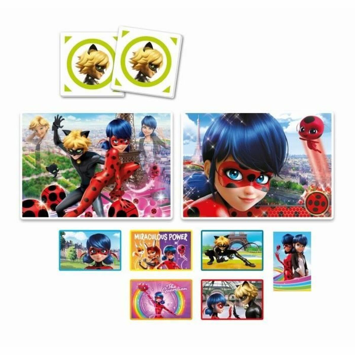 Set 4 pussel Miraculous: Tales of Ladybug & Cat Noir Clementoni Edukit - 3