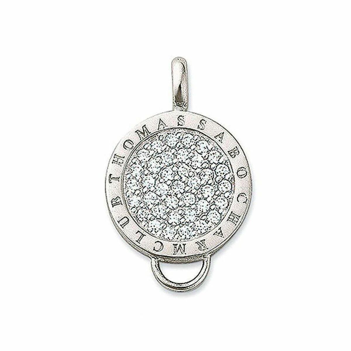 Dam: Berlockarmband Thomas Sabo X0064-051-14 Grå 30 mm