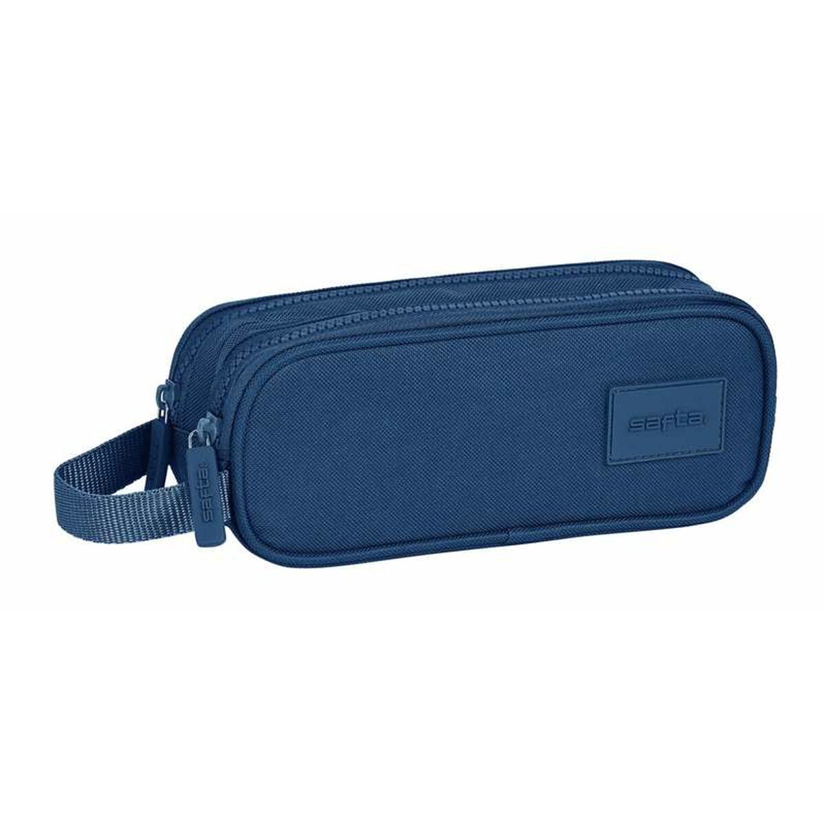 Dubbel bär-allt Safta Basic Marinblå 21 x 8 x 6 cm