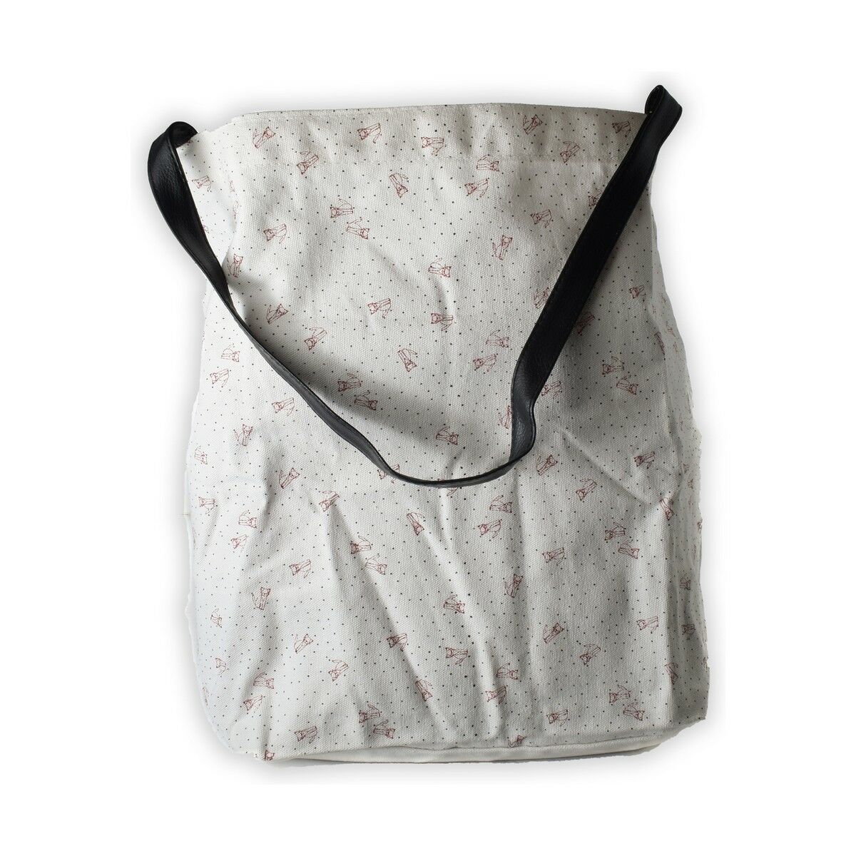Damväska Camaieu ASACUBE-TE-AC0 Vit 40 x 30 x 20 cm