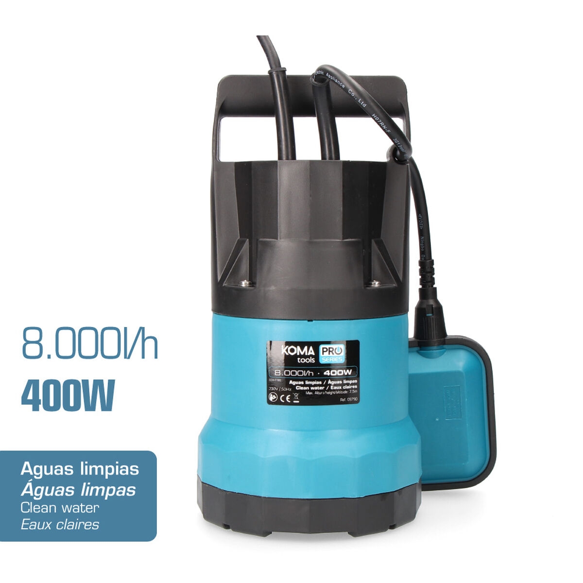 Vattenpump Koma Tools RXZER23 400 W - 6