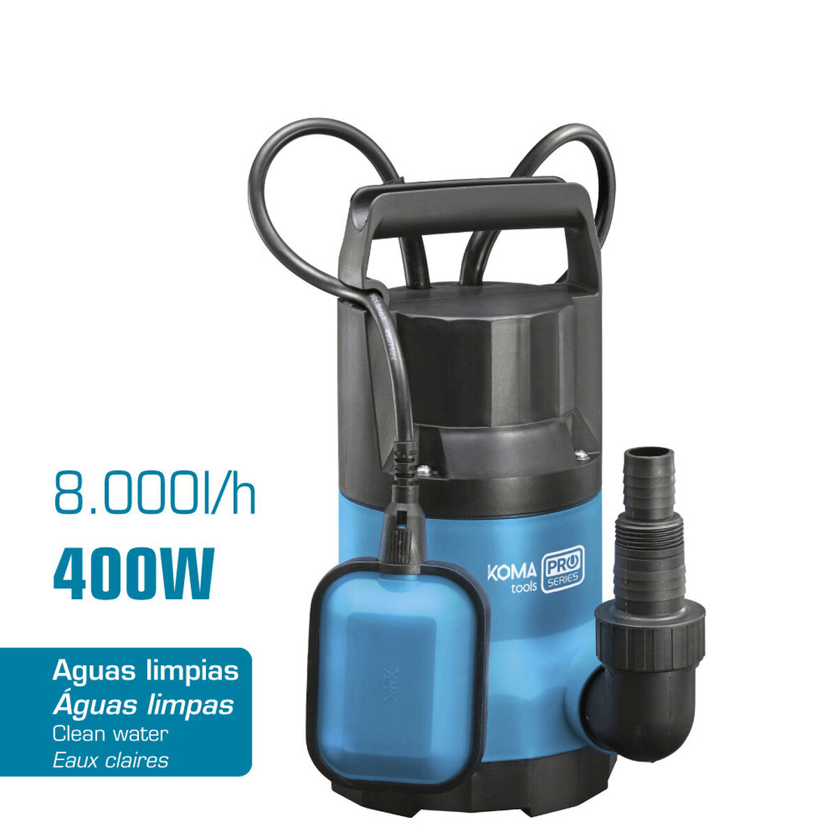 Vattenpump Koma Tools RXZER23 400 W - 4
