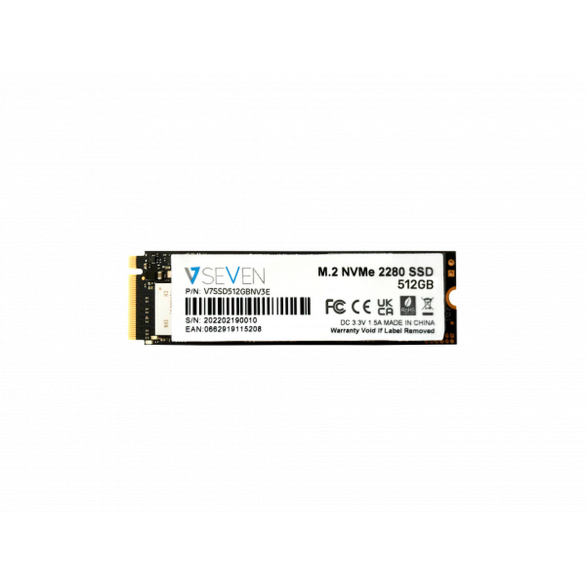 Hårddisk V7 V7SSD512GBNV3E - 3