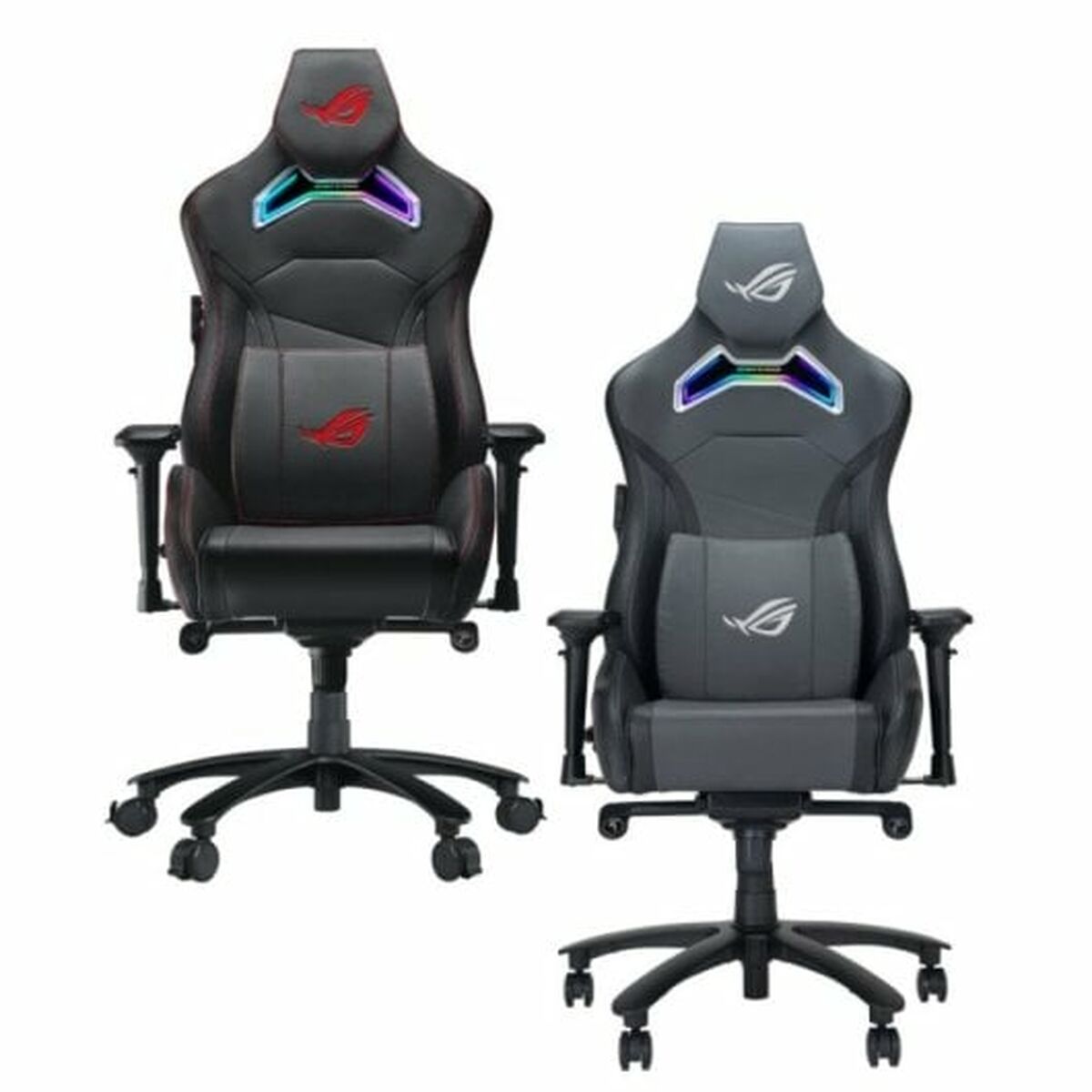 Kontorsstol Asus Svart - 7