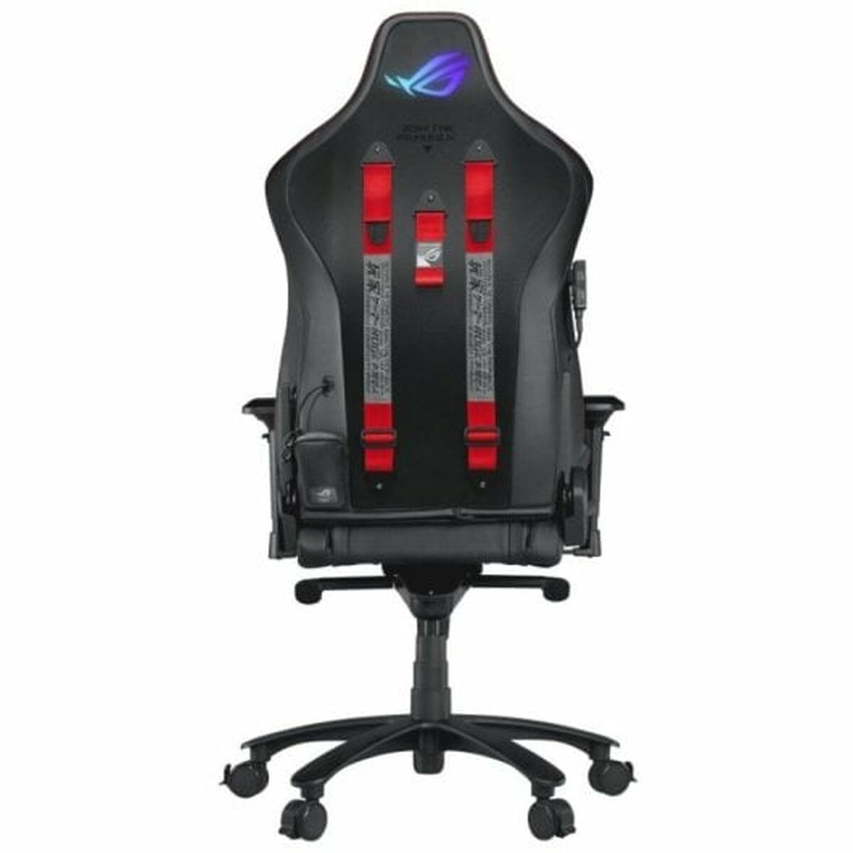 Kontorsstol Asus Svart - 4
