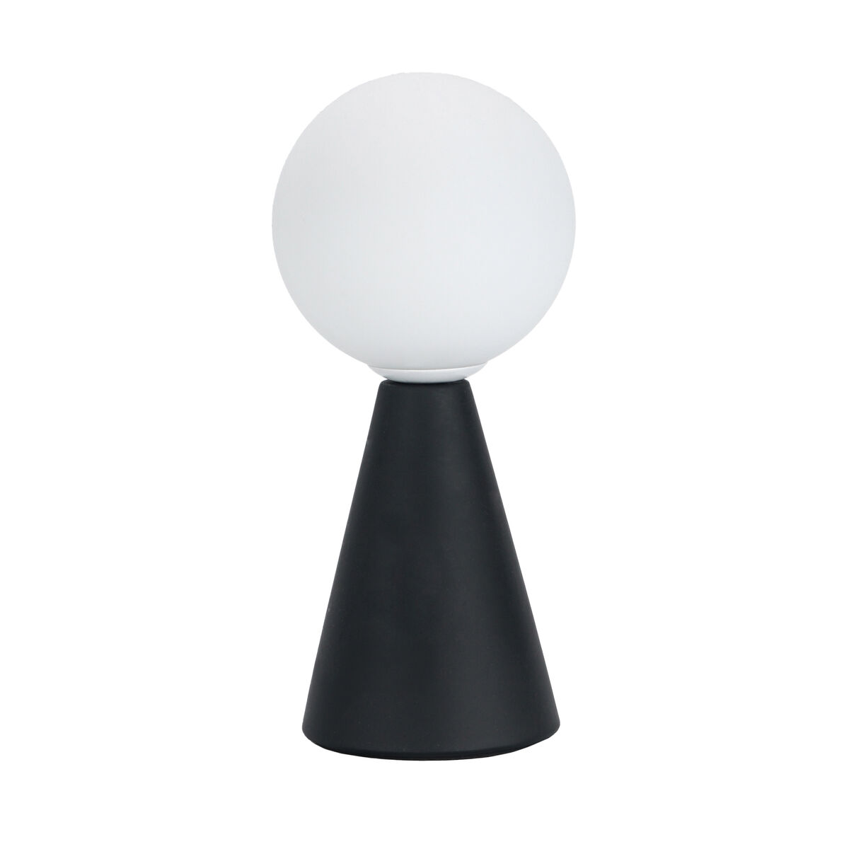 Bordslampa Versa Svart Keramik Glas 40 W 10 x 22,5 cm Prisma