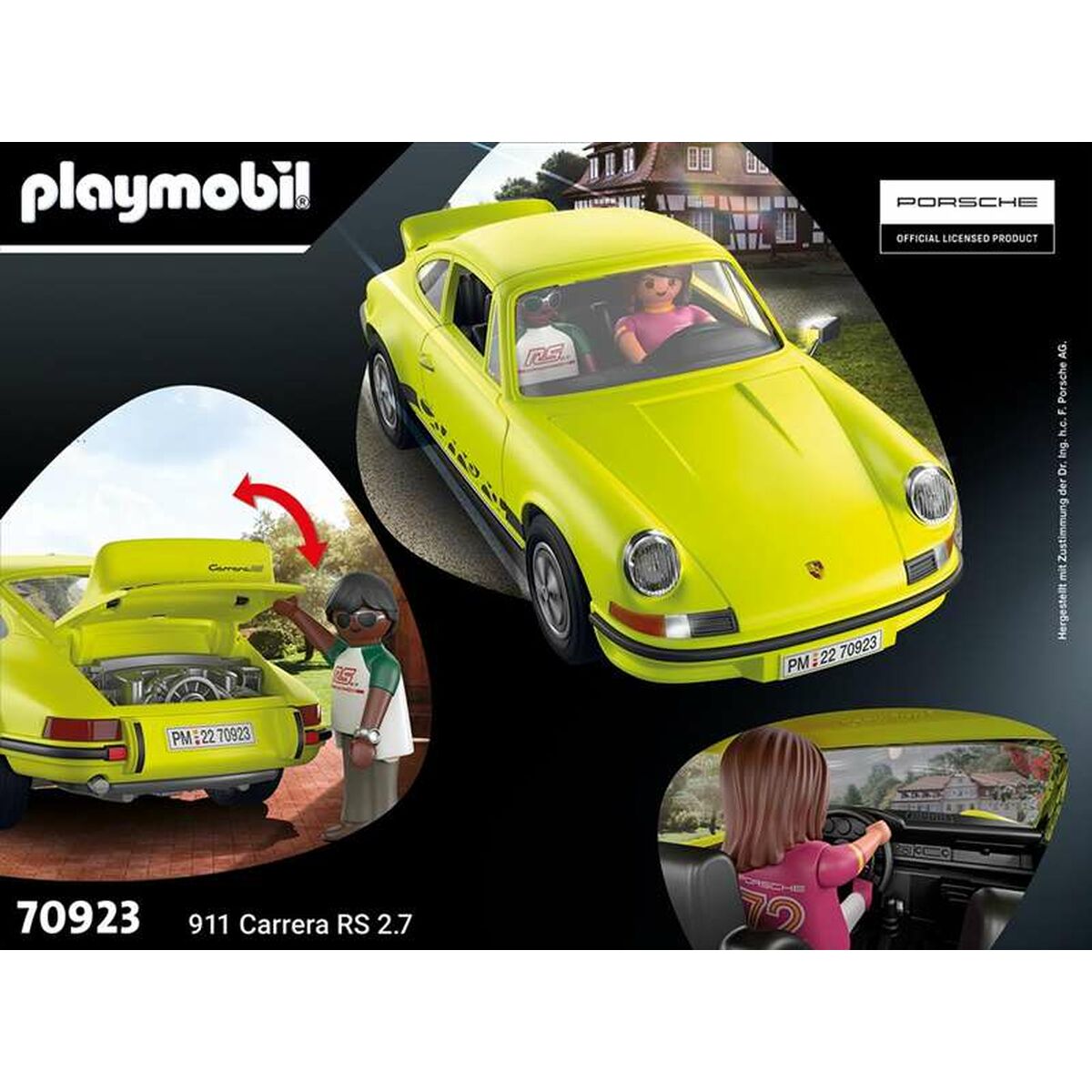 Playset Playmobil Porsche 911 Carrera RS 2.7 - 2