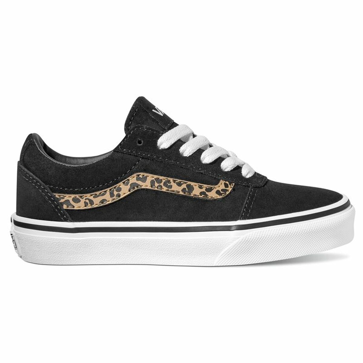 Sportskor Casual Barn Vans Ward Suede Svart Leopard - 2