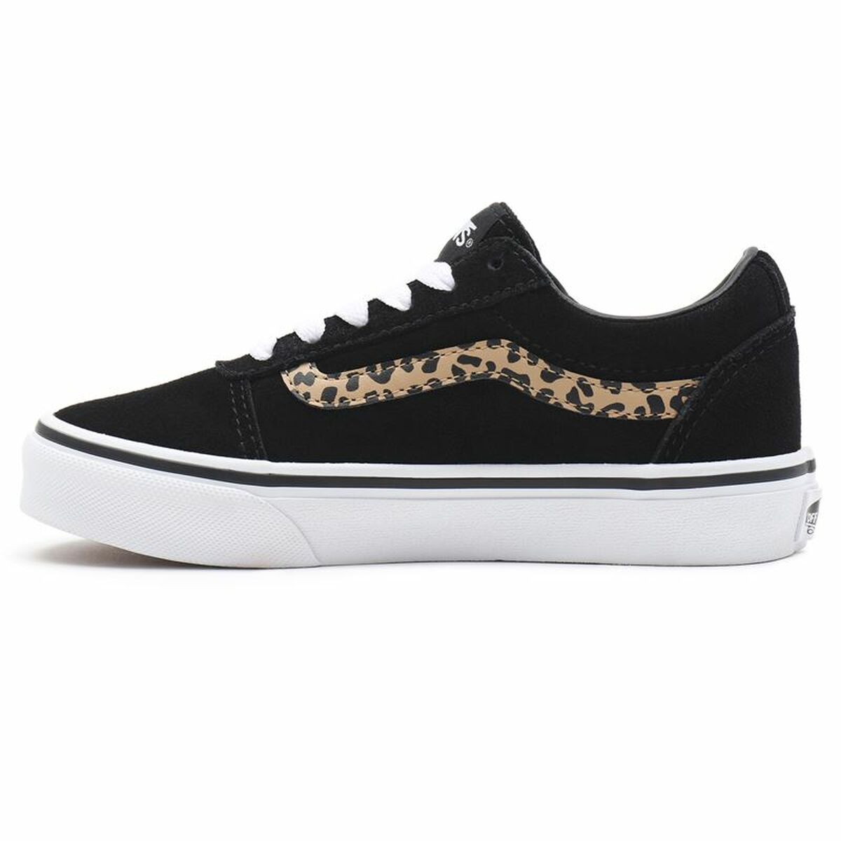Sportskor Casual Barn Vans Ward Suede Svart Leopard - 4