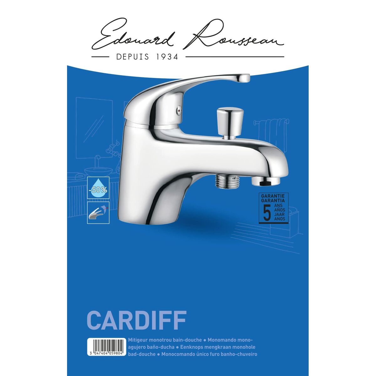 Duschblandare Rousseau Cardiff Chrome - 3
