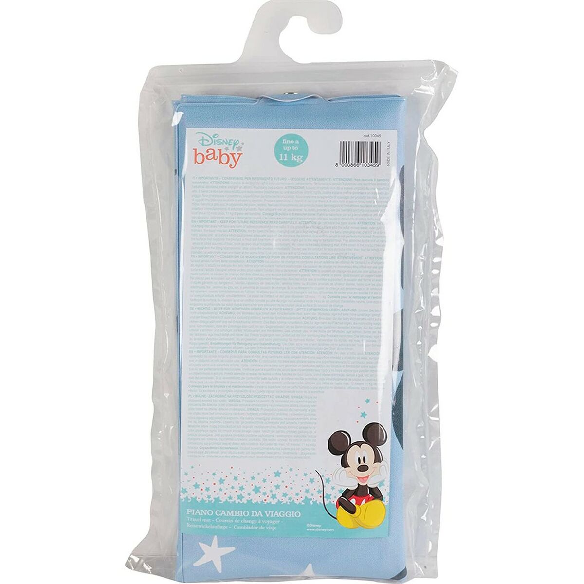 Växlare Mickey Mouse CZ10345 Resa Blå 63 x 40 x 1 cm - 2
