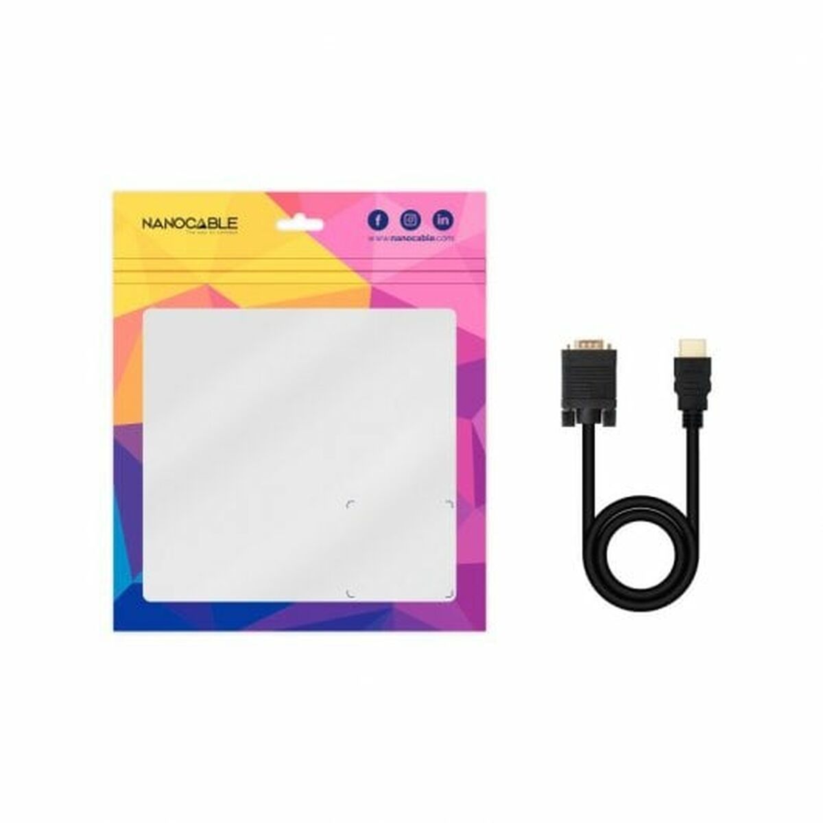 Kabel HDMI NANOCABLE 10.15.4348 Svart 1,8 m - 5