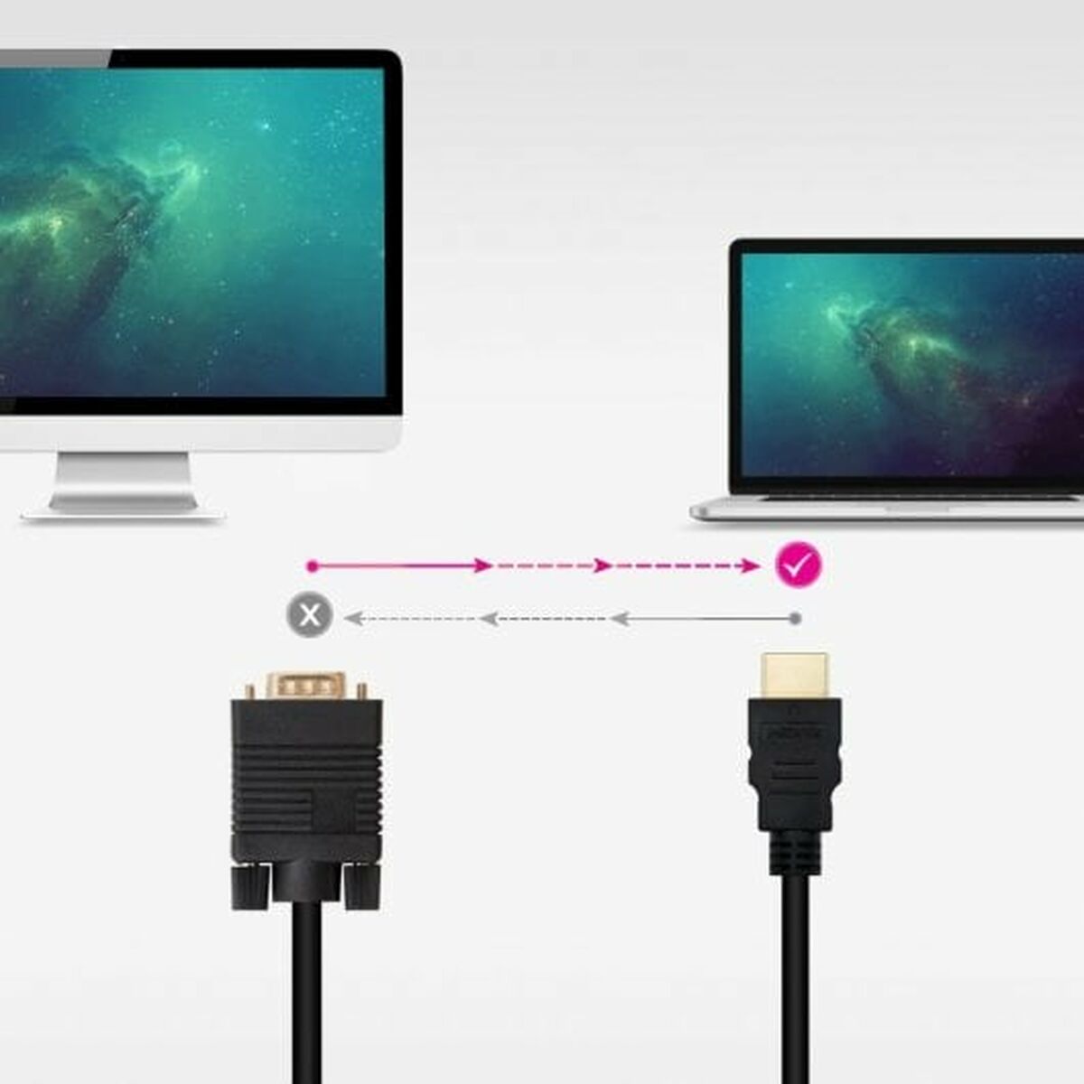 Kabel HDMI NANOCABLE 10.15.4348 Svart 1,8 m - 4