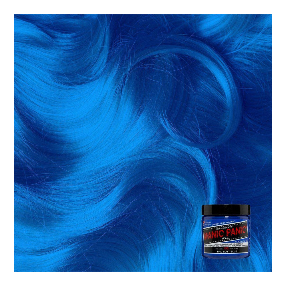 Permanent färg Classic Manic Panic ?HCR 11017 Bad Boy Blue (118 ml) - 3
